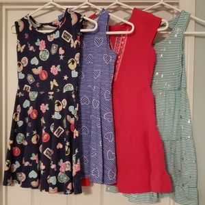 4 size 7/8 Dresses